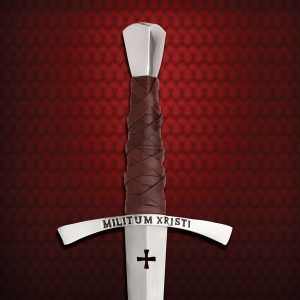 Dolch der Templer Militum Xristi (Scharfe Version)