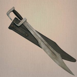 Spartanisches Schwert des Königs Leonidas (Scharfe Version)