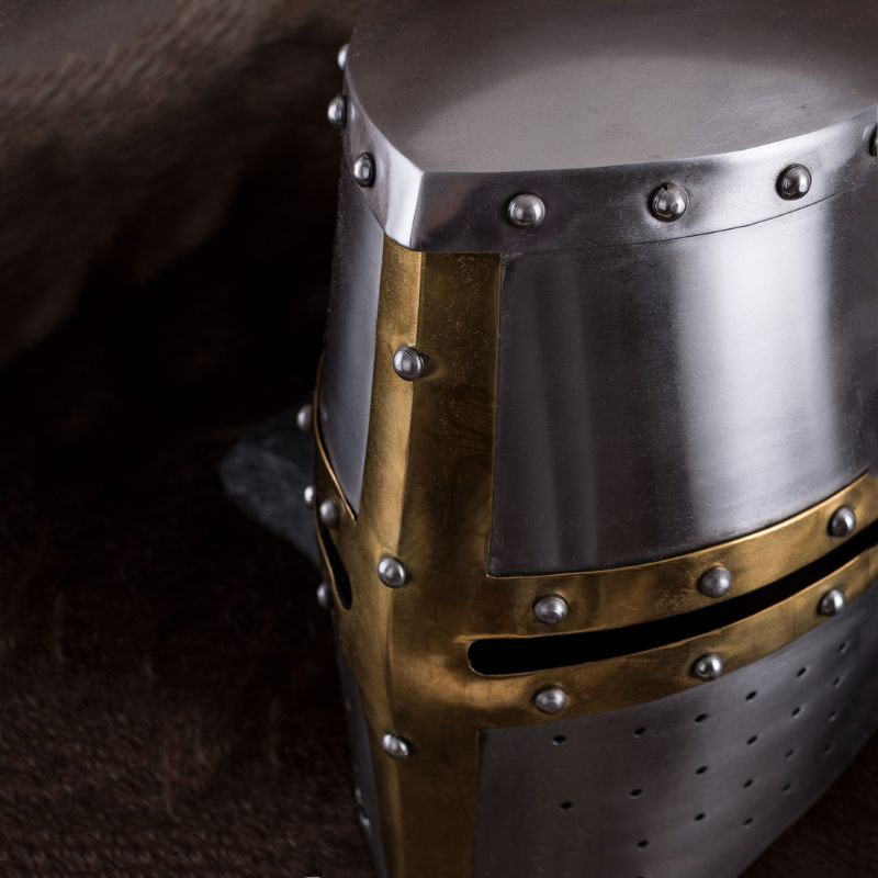 Templer-Helm aus Stahl – Bild 2