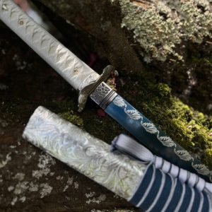 Katana Engelsflügel – T10 Stahl (Scharfe Version)