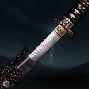 Katana Asago (Verbeulter Damaszenerstahl)