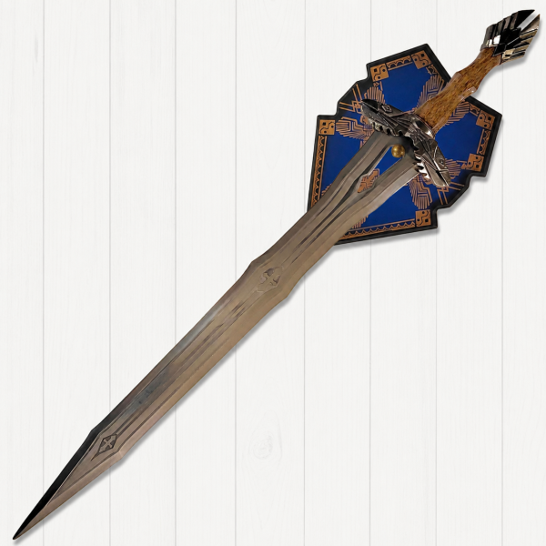 Von Thorin Eichenschild inspiriertes Königsschwert (Der Hobbit) — Ansicht 2