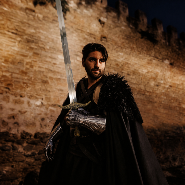 Von Heartsbane inspiriertes Schwert, valyrische Klinge des Hauses Tarly (Game of Thrones) — Ansicht 1