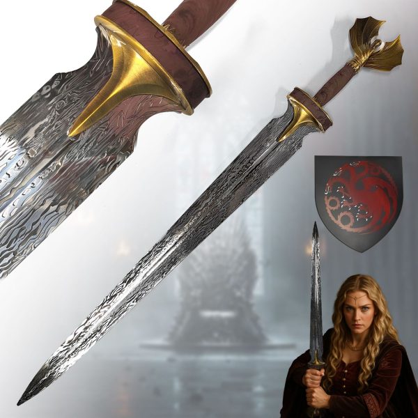 Von Rhaenyra Targaryen inspiriertes Schwert (House of the Dragon) — Ansicht 1