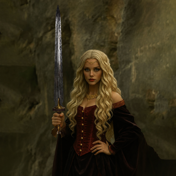 Von Rhaenyra Targaryen inspiriertes Schwert (House of the Dragon) — Ansicht 2