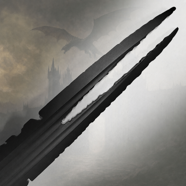 Von Sauron inspiriertes Schwert (Herr der Ringe) — Ansicht 2