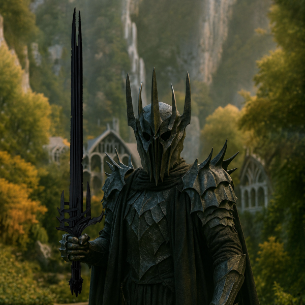 Von Sauron inspiriertes Schwert (Herr der Ringe) — Ansicht 4