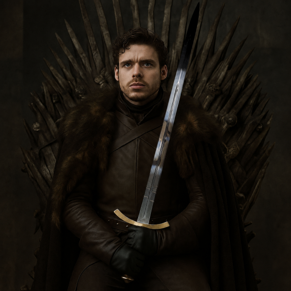 Von Robb Stark, dem Stolz von Winterfell inspiriertes Schwert (Game of Thrones) — Ansicht 1