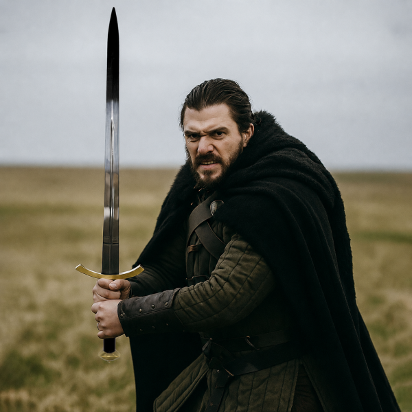 Von Robb Stark, dem Stolz von Winterfell inspiriertes Schwert (Game of Thrones) — Ansicht 3