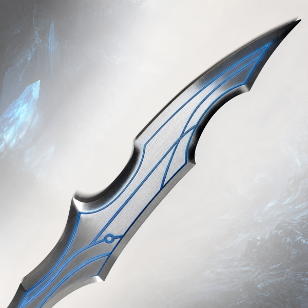 Von der silbernen Nachtklinge Moon Shadow inspiriertes Schwert (Solo Leveling) — Ansicht 5